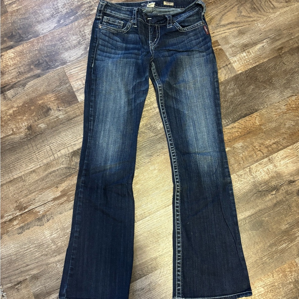 Stylish silver Tuesday Boot Cut Women's Jeans Size 29